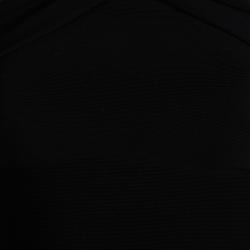 Pre Owned Dsquared2 Black Cross Front Detail Maxi Dress XS
