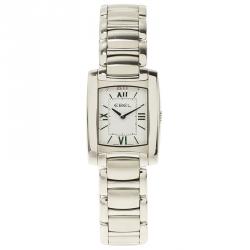 Pre Owned Ebel White Stainless Steel Brasilia Women's Wristwatch 23MM