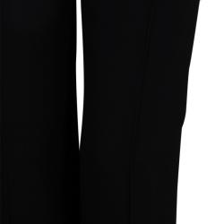 Elie Saab Black Peplum High Waist Trousers S