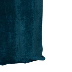 Pre Owned Elie Saab Black and Green Velvet Long Sleeve Gown L