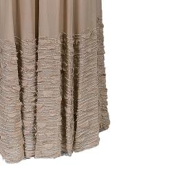 Elie Saab Beige Beaded Gown M