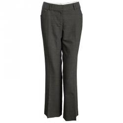 Elie Tahari Grey Wool Pant Suit M