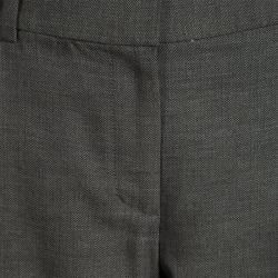Elie Tahari Grey Wool Pant Suit M
