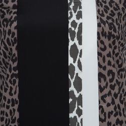 Pre Owned Elizabeth And James Animal Print Dress XS