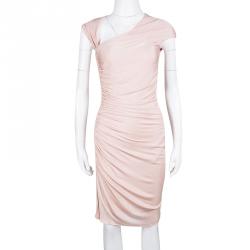 مملوكة مسبقًا Emilio Pucci Baby Pink Ruched Dress S