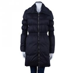 Emilio Pucci Black Down Coat M