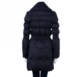 Emilio Pucci Black Down Coat M
