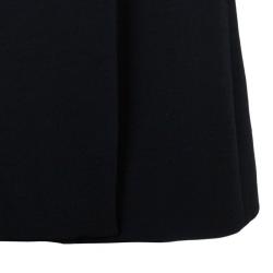 Emilio Pucci Black Print Lining Coat M