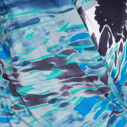 مملوكة مسبقًا Emilio Pucci Multicolor Long Sleeve Dress M