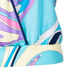 Pre Owned Emilio Pucci Mutlicolor Halterneck Top S