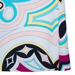 Pre Owned Emilio Pucci Printed A-Line Skirt M