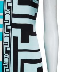 Emilio Pucci Multicolor Silk Maxi Dress M
