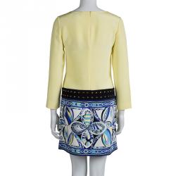 Emilio Pucci Multicolor Silk Shift Dress S