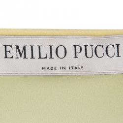 Emilio Pucci Multicolor Silk Shift Dress S