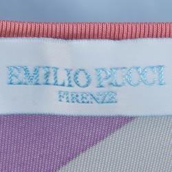 Pre Owned Emilio Pucci Multicolor Knit Shift Dress M