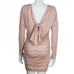 Pre Owned Emilio Pucci Blush Pink Long Sleeve Dress S