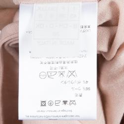 Pre Owned Emilio Pucci Blush Pink Long Sleeve Dress S