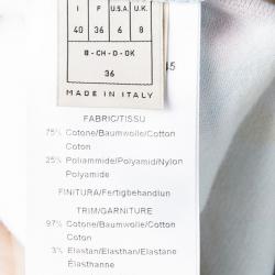 Pre Owned Emilio Pucci Multicolor Printed Velvet Terrycloth Shorts S