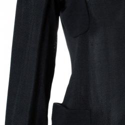 Pre Owned Emporio Armani Black Cardigan M