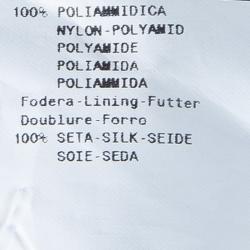 Pre Owned Emporio Armani Black Embellished Tulle Dress S