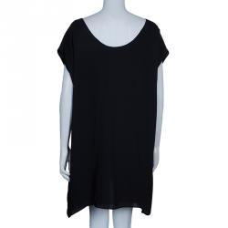 Pre Owned Emporio Armani Double Layered Oversized Dress M