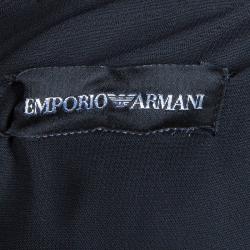 Pre Owned Emporio Armani Double Layered Oversized Dress M