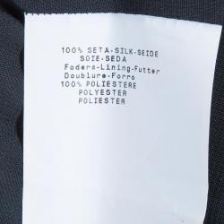 Pre Owned Emporio Armani Double Layered Oversized Dress M