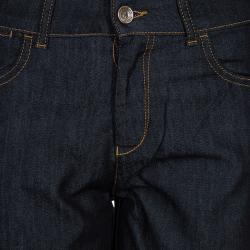 Pre Owned Emporio Armani Blue Jourdan Denim Jeans S