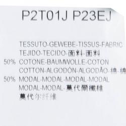 Pre Owned Emporio Armani White Studded Logo T-Shirt M