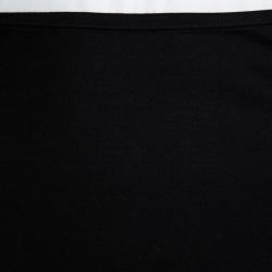 Pre Owned Emporio Armani Black Pencil Skirt L