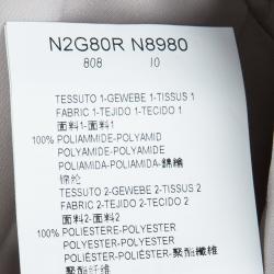 Pre Owned Emporio Armani Elite Multicolor Crystal Embellished Mandarin Collar Jacket M