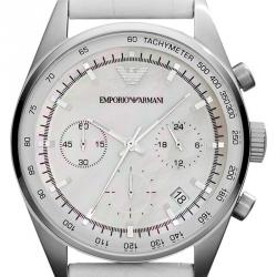 Pre Owned Emporio Armani Mother of Pearl Stainless Steel AR6011 Women's Wristwatch 35MM