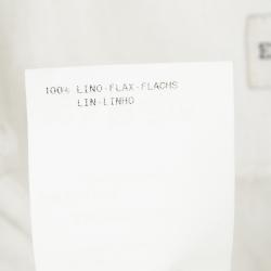 Pre Owned Emporio Armani Cream Linen Knotted Strap Detail Zip Front Crop Top S