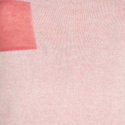 Pre Owned Emporio Armani Bicolor Knit Double Layer Sleeveless Tank Top S