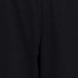 Pre Owned Emporio Armani Black Loose Fit Pants L