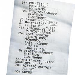 Pre Owned Emporio Armani Black Textured Dotted  Jacket M