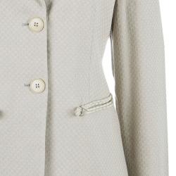 Pre Owned Emporio Armani Beige Skirt Suit M