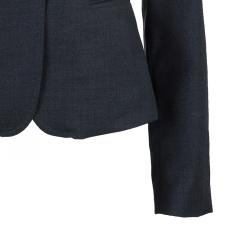 Pre Owned Emporio Armani Charcoal Pant Suit S