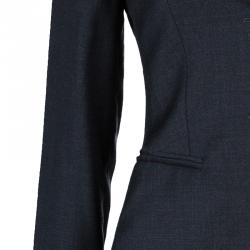 Pre Owned Emporio Armani Charcoal Pant Suit S