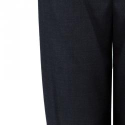 Pre Owned Emporio Armani Charcoal Pant Suit S