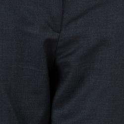 Pre Owned Emporio Armani Charcoal Pant Suit S