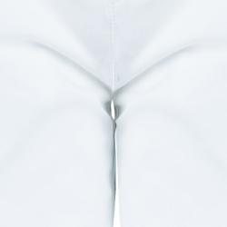 Pre Owned Emporio Armani White Flared Denim Jeans S