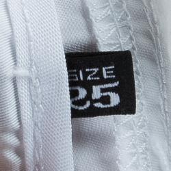 Pre Owned Emporio Armani White Flared Denim Jeans S