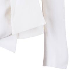 Pre Owned Emporio Armani White Tailored Blazer M