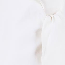 Pre Owned Emporio Armani White Tailored Blazer M