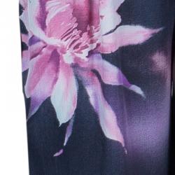 Pre Owned Emporio Armani Floral Print Pants S