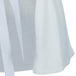 Pre Owned Emporio Armani White Knit Cardigan/Top M