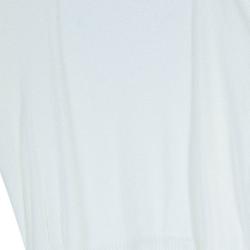 Pre Owned Emporio Armani White Knit Cardigan/Top M