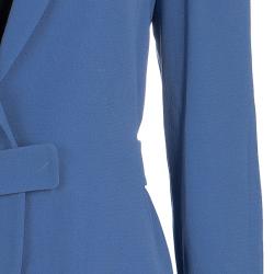 Pre Owned Emporio Armani Loop Detail Blazer M