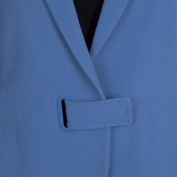 Pre Owned Emporio Armani Loop Detail Blazer M